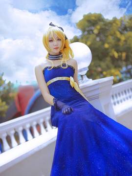 《Love Live!》绚濑绘理的生日宴会礼服C O S P L A Y_绘里生日宴会 (8)