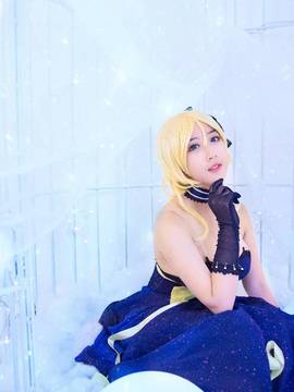 《Love Live!》绚濑绘理的生日宴会礼服C O S P L A Y_#关注点赞转发#LL绘里生日贺卡 (2)