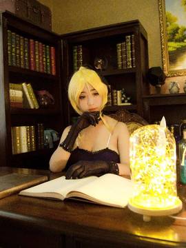 《Love Live!》绚濑绘理的生日宴会礼服C O S P L A Y_#关注点赞转发#LL绘里生日贺卡 (6)