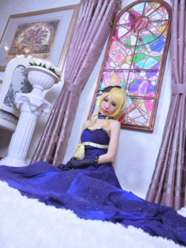 《Love Live!》绚濑绘理的生日宴会礼服C O S P L A Y_#绘里#生日为你而舞 (7)