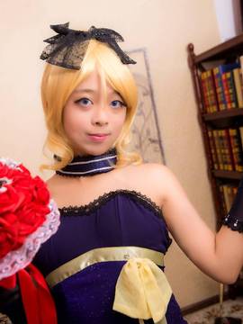 《Love Live!》绚濑绘理的生日宴会礼服C O S P L A Y_迟到已久的绘里生贺❤ (2)