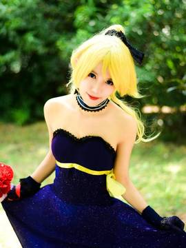 《Love Live!》绚濑绘理的生日宴会礼服C O S P L A Y_生日宴会绘里 (8)