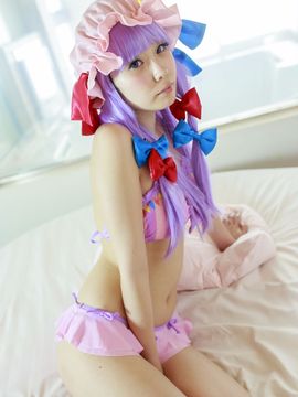 [あかだまやっきょく] 東方司書レイヤーさんと中出し例大祭！②水着姿の司書さんと個人撮影で生ハメしちゃいました！_425
