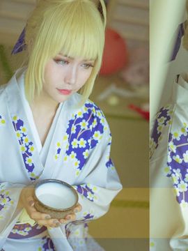《Fate Stay Night》凛＆saber和服 C O S P L A Y_Fatestay night Saber (4)