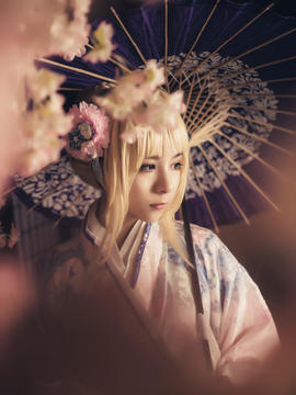 《Fate Stay Night》凛＆saber和服 C O S P L A Y_saber和服 (2)