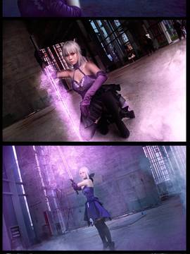 《FateGrand Order》saber alter C O S P L A Y_黑化Saber礼服ver. (7)