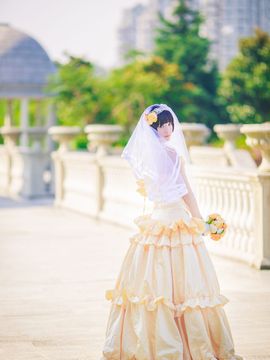 《俺妹》五更琉璃婚纱C O S P L A Y_五更琉璃 婚纱 (9)
