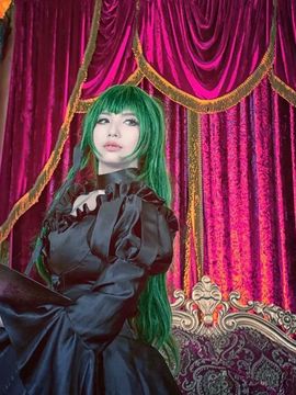 《叛逆的鲁路修》C.C.女王礼服 C O S P L A Y_C.C圆满了大本命开心hhh (19)