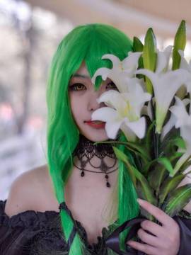 《叛逆的鲁路修》C.C.女王礼服 C O S P L A Y_C C黑礼服——你是一只黑色蝴蝶 (2)