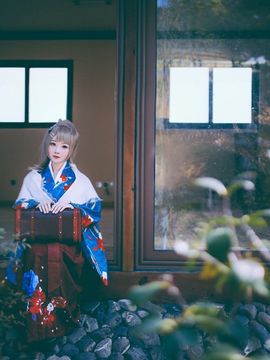 《Love Live》大正和服未觉醒南小鸟 C O S P L A Y_大正和服未觉醒南小鸟 C O S (16)