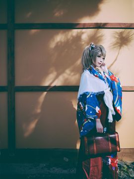 《Love Live》大正和服未觉醒南小鸟 C O S P L A Y_大正和服未觉醒南小鸟 C O S (19)