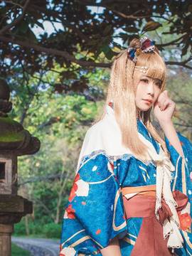 《Love Live》大正和服未觉醒南小鸟 C O S P L A Y_LoveLive!学园偶像祭-南 ことり 大正浪漫未觉醒 (3)