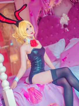 《Love Live》绚濑绘里single兔女郎同人 C O S P L A Y_绚濑绘里single兔女郎同人 C O S (2)