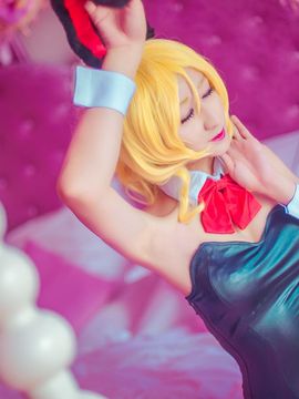 《Love Live》绚濑绘里single兔女郎同人 C O S P L A Y_绚濑绘里single兔女郎同人 C O S (3)