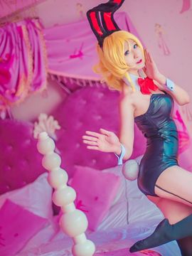 《Love Live》绚濑绘里single兔女郎同人 C O S P L A Y_绚濑绘里single兔女郎同人 C O S (12)