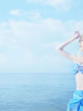 《lovelive！》绚濑绘里人鱼ver C O S P L A Y_人鱼绘里 (9)