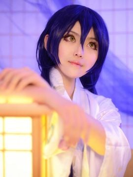 《lovelive！》海未浴衣C O S P L A Y_园田海未 (5)