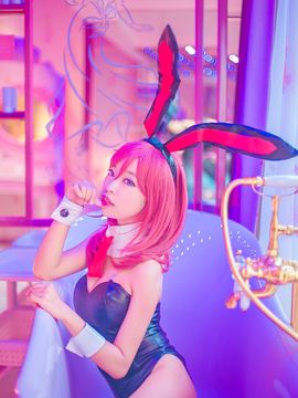 《Love Live》西木野真姬single兔女郎同人 C O S P L A Y_西木野真姬single兔女郎同人 C O S (4)