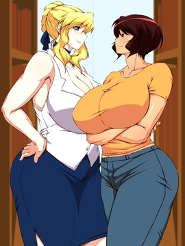 [Alter Maschine] 僕と金髪女教師とお隣のおばさん_024