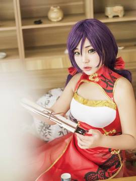 《Love Live!》东条希LL歌谣祭旗袍_lovelive 新年旗袍 东条希 (3)