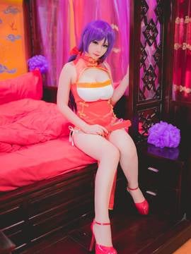 《Love Live!》东条希LL歌谣祭旗袍_lovelive 新年旗袍 东条希 (13)