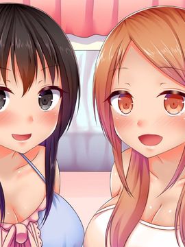 [はす家] ライブチャット催眠 ～巨乳JKコンビに催眠をかけて公開肉便器にしてやった～_002