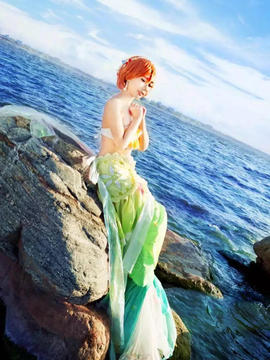 《lovelive》凛喵人鱼觉醒 C O S P L A Y_love live！人鱼觉醒凛喵 (1)