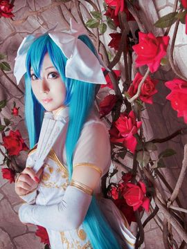 《lovelive》初音未来笼中雀C O S P L A Y_初音未来笼中雀C O S (3)