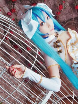 《lovelive》初音未来笼中雀C O S P L A Y_初音未来笼中雀C O S (4)