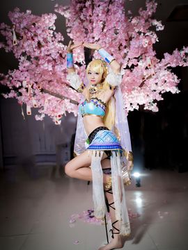 《lovelive！》绚濑绘里舞娘觉醒 C O S_AM3 场照 绚濑绘里 舞娘觉醒 (7)