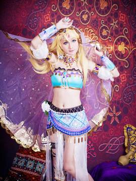 《lovelive！》绚濑绘里舞娘觉醒 C O S_绘里舞娘 (7)