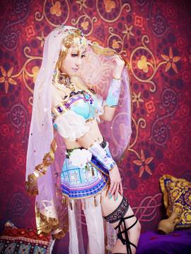 《lovelive！》绚濑绘里舞娘觉醒 C O S_绘里舞娘 (13)