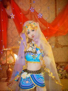 《lovelive！》绚濑绘里舞娘觉醒 C O S_Lovelive 絢瀨繪里 舞孃覺醒Ver (6)