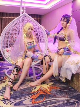 《lovelive！》绚濑绘里舞娘觉醒 C O S_LoveLive舞娘觉醒 绚濑绘里 (5)