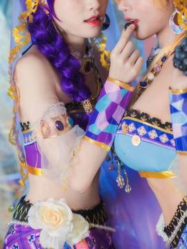 《lovelive！》绚濑绘里舞娘觉醒 C O S_LoveLive舞娘觉醒 绚濑绘里 (14)