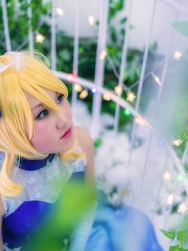 《Love Live!》七彩的缪斯雪精灵绘里 C O S P L A Y_绘理同人雪公主 (6)