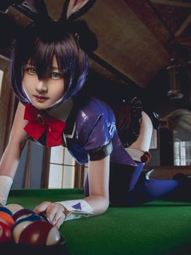 《中二病也要谈恋爱！恋》小鸟游六花兔子女郎 C O S P L A Y_小鸟游六花兔子女郎 C O S (7)