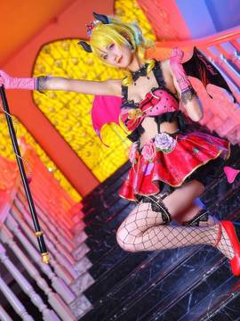 《lovelive！》绚濑绘里小恶魔 C O S P L A Y_绚濑绘里小恶魔觉醒 (25)