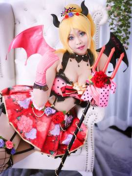 《lovelive！》绚濑绘里小恶魔 C O S P L A Y_Eli x Devil (2)