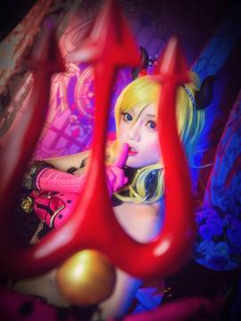 《lovelive！》绚濑绘里小恶魔 C O S P L A Y_Love Live! ψ Sweet devil ψ 绘 (11)