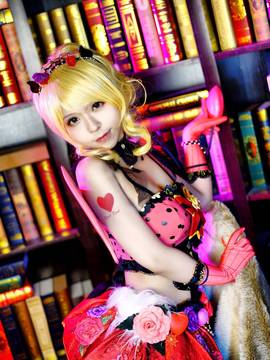 《lovelive！》绚濑绘里小恶魔 C O S P L A Y_小恶魔绘里 光与暗 (3)