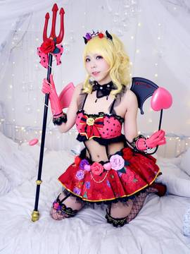 《lovelive！》绚濑绘里小恶魔 C O S P L A Y_小恶魔绘里 光与暗 (7)