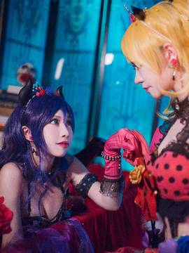 《lovelive！》绚濑绘里小恶魔 C O S P L A Y_lovelive，绘里小恶魔觉醒 (11)