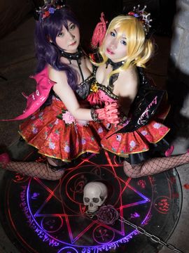 《lovelive！》绚濑绘里小恶魔 C O S P L A Y_《恶魔的王座》 (7)
