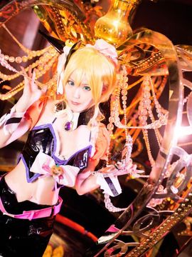 《Love Live! 》绚濑绘里万圣节小恶魔 C O S P L A Y_绚濑绘里万圣节小恶魔 C O S (2)
