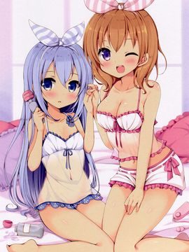 [辣鸡汉化组] (C90) [moriQ (森あいり)] おねえちゃんにまかせなさいっ (ご注文はうさぎですか?)_002