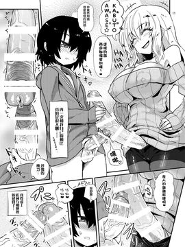 [沒有漢化] [蒟蒻鍋 (magifuro蒟蒻)] ふたなりお姉さんの誘惑_012