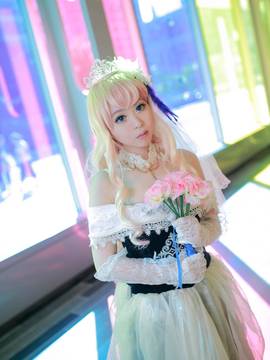 《超时空要塞 F》 雪露·诺姆海报婚纱 C O S P L A Y_0012