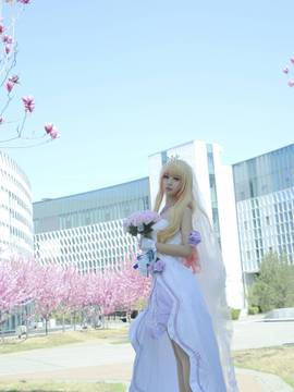 《MACROSS F》 银河妖精 SherylNome婚纱 C O S P L A Y_0001