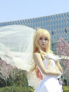 《MACROSS F》 银河妖精 SherylNome婚纱 C O S P L A Y_0004
